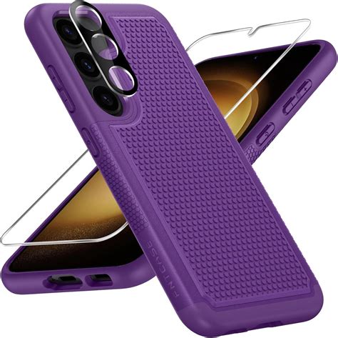 S3 Mini Case, 2 Piece in 1 Dual Layers Heavy Duty Hard Soft .